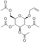 烯丙基-四-O-乙?；?β-D-吡喃葡萄糖苷結(jié)構(gòu)式_10343-15-4結(jié)構(gòu)式