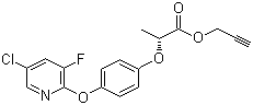 炔草酯結(jié)構(gòu)式_105512-06-9結(jié)構(gòu)式