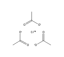 醋酸鉻結(jié)構(gòu)式_1066-30-4結(jié)構(gòu)式