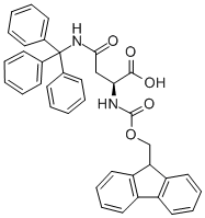 Fmoc-N-三苯甲基-L-天冬酰胺結(jié)構(gòu)式_132388-59-1結(jié)構(gòu)式