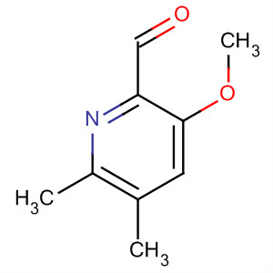 3-Methoxy-5,6-dimethylpicolinaldehyde Structure,139549-25-0Structure