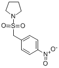 N-[(4-硝基苯基)-甲基磺酰基]吡咯烷結(jié)構(gòu)式_340041-91-0結(jié)構(gòu)式