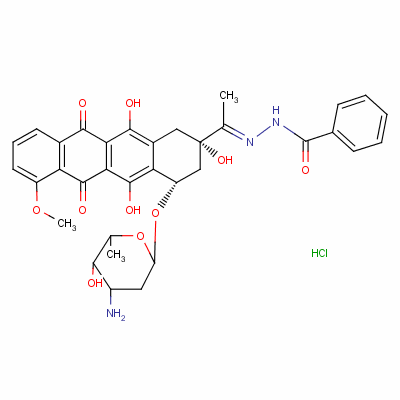 佐柔比星鹽酸鹽結(jié)構(gòu)式_36508-71-1結(jié)構(gòu)式