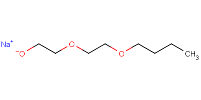 Sodium 2-(2-butoxyethoxy)ethanolate Structure,38321-18-5Structure