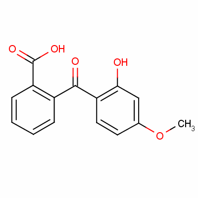 2’-Hydroxy-4’-methoxy-benzophenone-2-carboxylic acid Structure,4756-45-0Structure