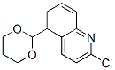 (9CI)-2-氯-5-(1,3-二噁烷-2-基)-喹啉結(jié)構(gòu)式_863549-10-4結(jié)構(gòu)式