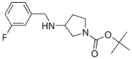 3-(3-Fluoro-benzylamino)-pyrrolidine-1-carboxylic acid tert-butyl ester Structure,887578-67-8Structure