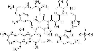 硫酸博萊霉素結(jié)構(gòu)式_9041-93-4結(jié)構(gòu)式