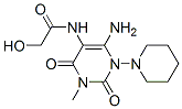 (7ci)-n-(6-氨基-1,2,3,4-四氫-3-甲基-2,4-二氧代-1-哌啶-5-嘧啶)-乙二醇酰胺結(jié)構(gòu)式_97434-57-6結(jié)構(gòu)式